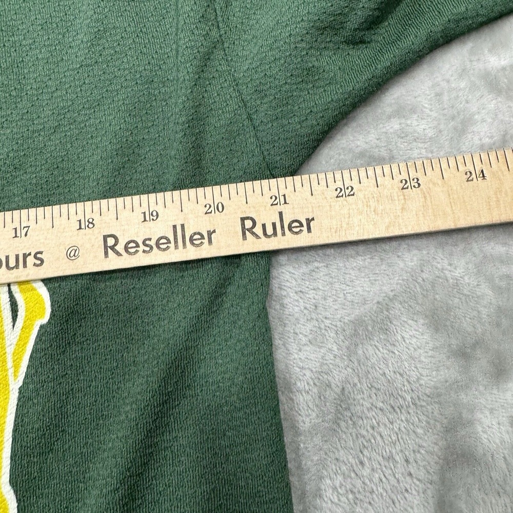 Vtg Green Bay Packers NFL Shirt Mens Medium Jersey V Neck Levens Sport Attack - Picture 4 of 10